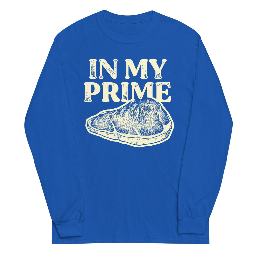 In My Prime Unisex Long Sleeve Tee Hoodie, Sweatshirt | PureTeeCo.com (Image 5)