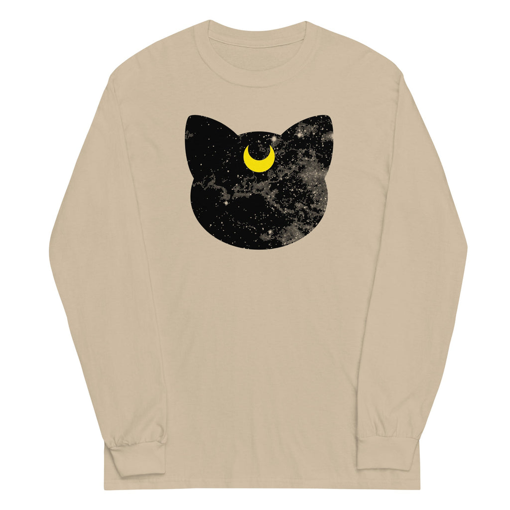 Luna Sky Unisex Long Sleeve Tee Hoodie, Sweatshirt | PureTeeCo.com (Image 3)