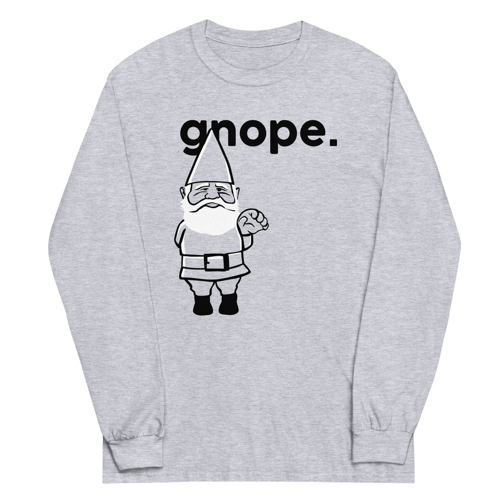 Gnope Unisex Long Sleeve Tee Hoodie, Sweatshirt | PureTeeCo.com (Image 1)