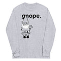 Gnope Unisex Long Sleeve Tee Hoodie, Sweatshirt | PureTeeCo.com (Image 1)