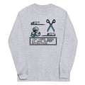 Rock Paper Scissors Battle Unisex Long Sleeve Tee Hoodie, Sweatshirt | PureTeeCo.com (Image 1)