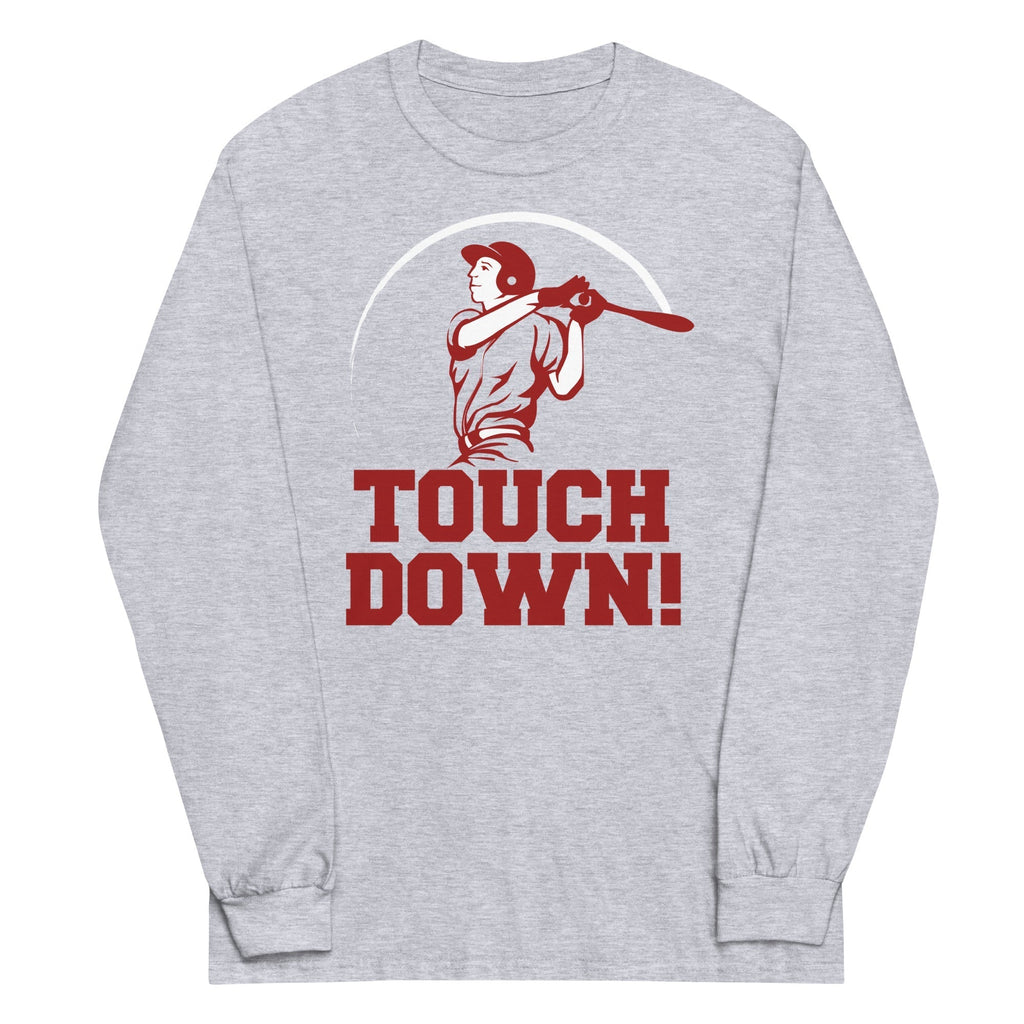 Touchdown! Unisex Long Sleeve Tee Hoodie, Sweatshirt | PureTeeCo.com (Image 2)