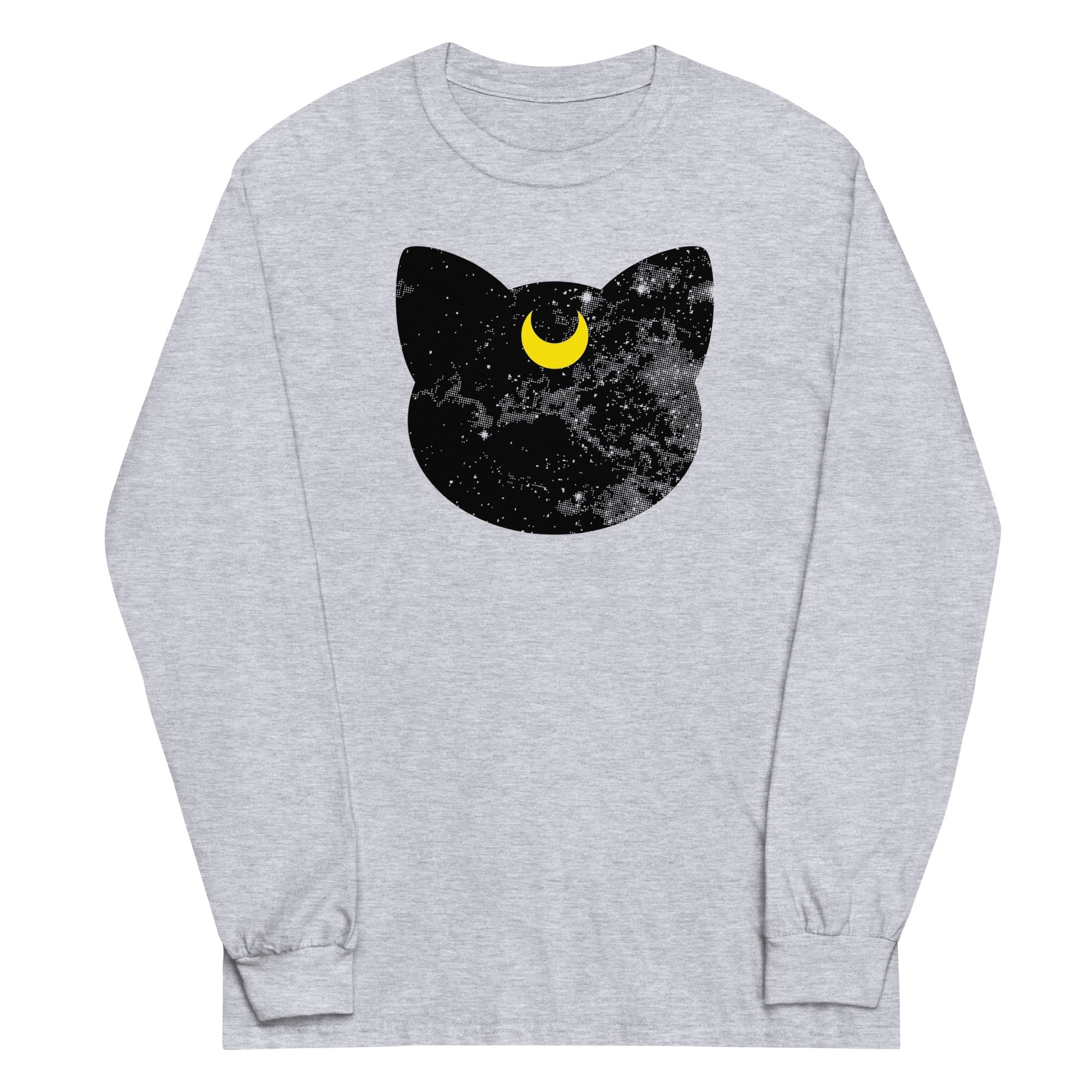 Luna Sky Unisex Long Sleeve Tee Hoodie, Sweatshirt | PureTeeCo.com (Image 1)