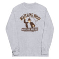 Watch Me Whip Unisex Long Sleeve Tee Hoodie, Sweatshirt | PureTeeCo.com (Image 1)