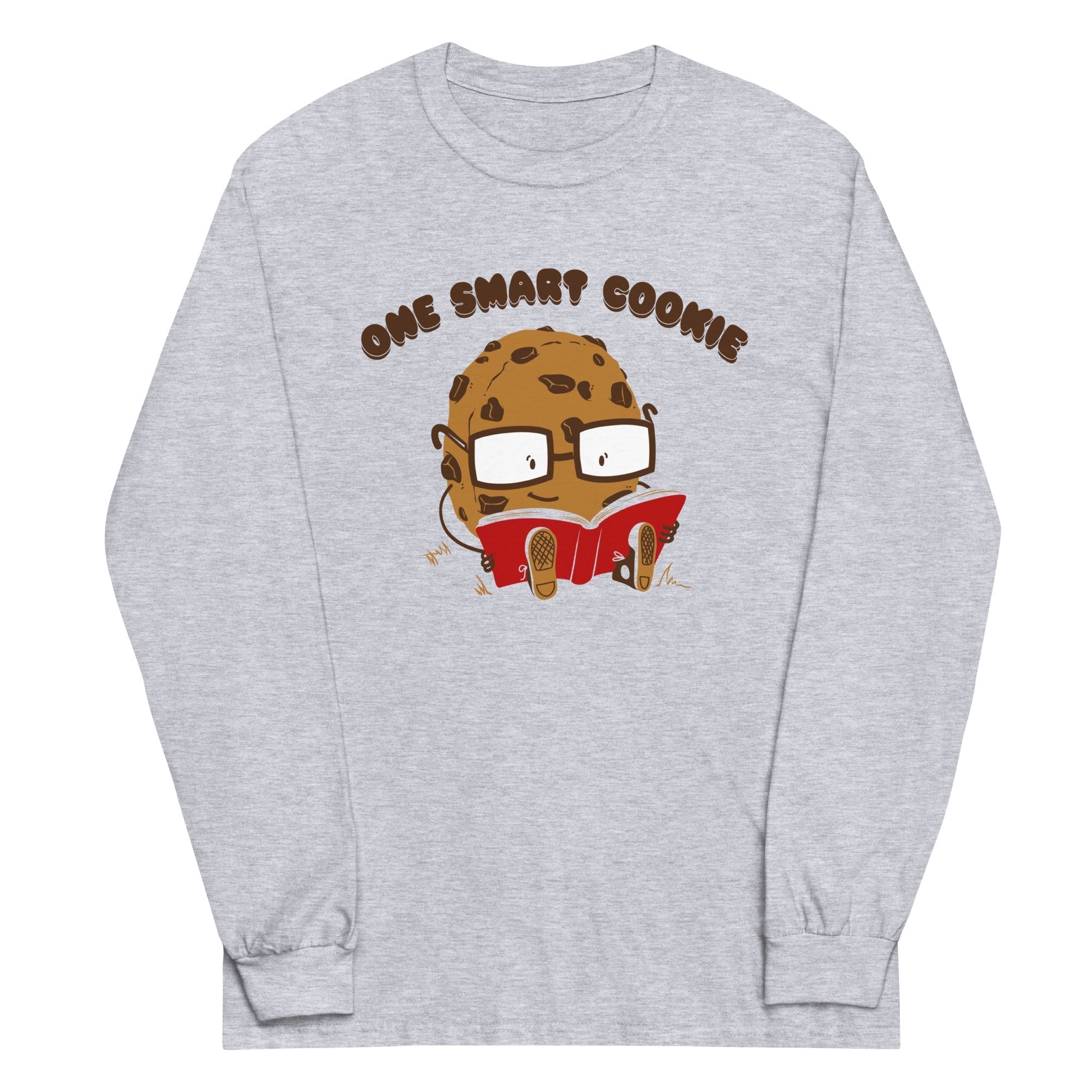 One Smart Cookie Unisex Long Sleeve Tee Hoodie, Sweatshirt | PureTeeCo.com (Image 1)