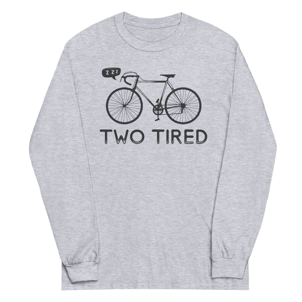 Two Tired Unisex Long Sleeve Tee Hoodie, Sweatshirt | PureTeeCo.com (Image 1)