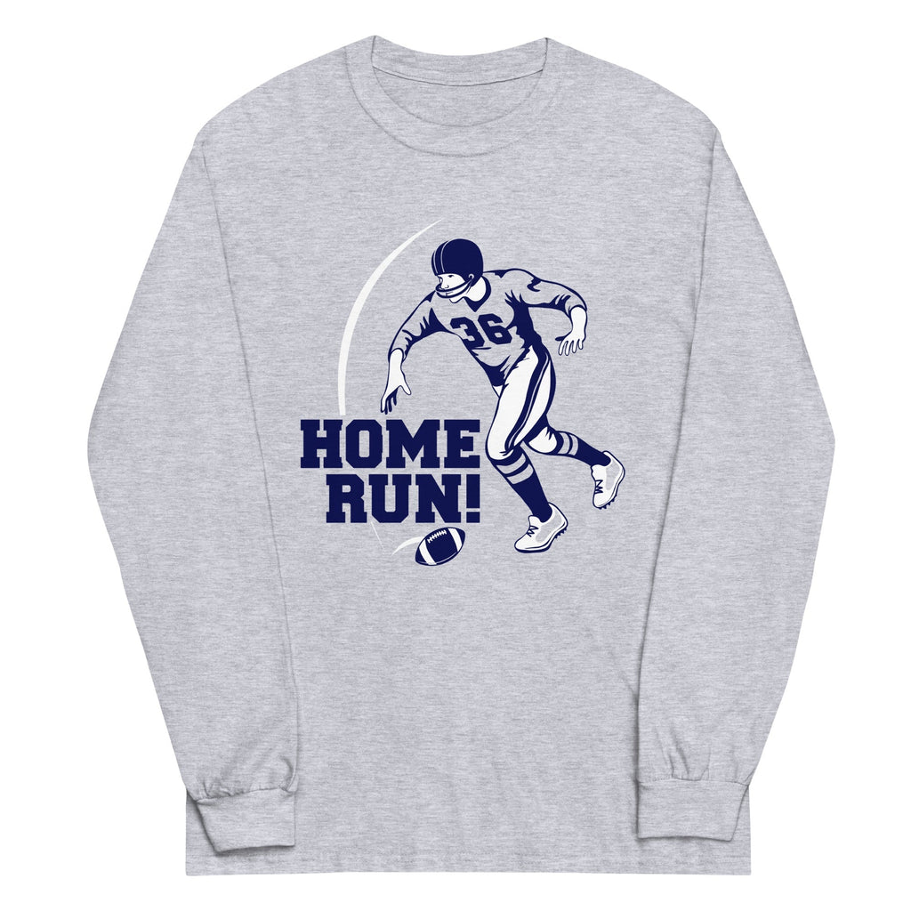 Home Run! Unisex Long Sleeve Tee Hoodie, Sweatshirt | PureTeeCo.com (Image 3)