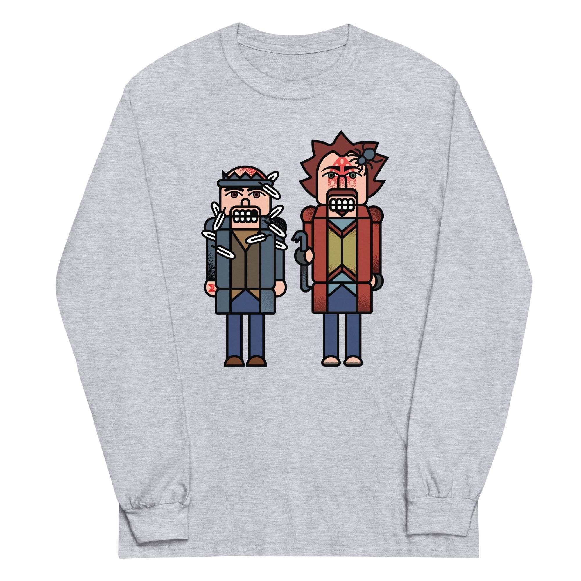 The Nutcrackers Unisex Long Sleeve Tee Hoodie, Sweatshirt | PureTeeCo.com (Image 3)