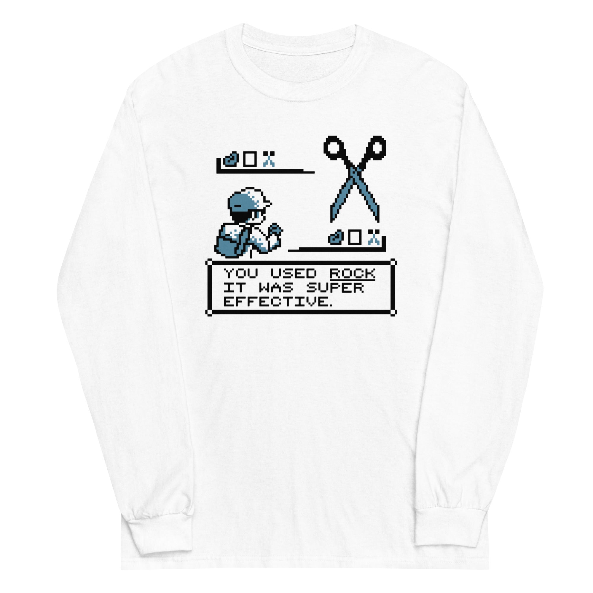 Rock Paper Scissors Battle Unisex Long Sleeve Tee Hoodie, Sweatshirt | PureTeeCo.com (Image 4)