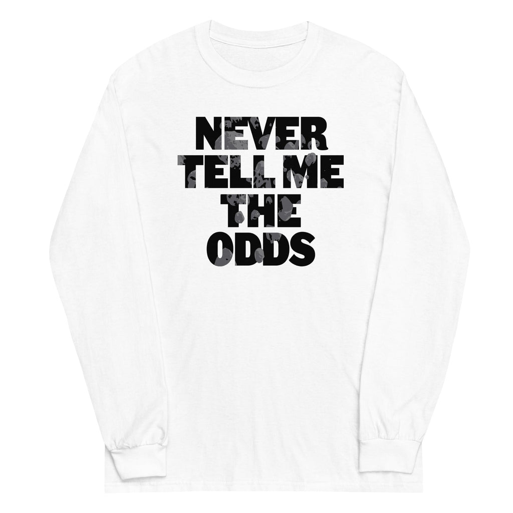 Never Tell Me The Odds Unisex Long Sleeve Tee Hoodie, Sweatshirt | PureTeeCo.com (Image 4)