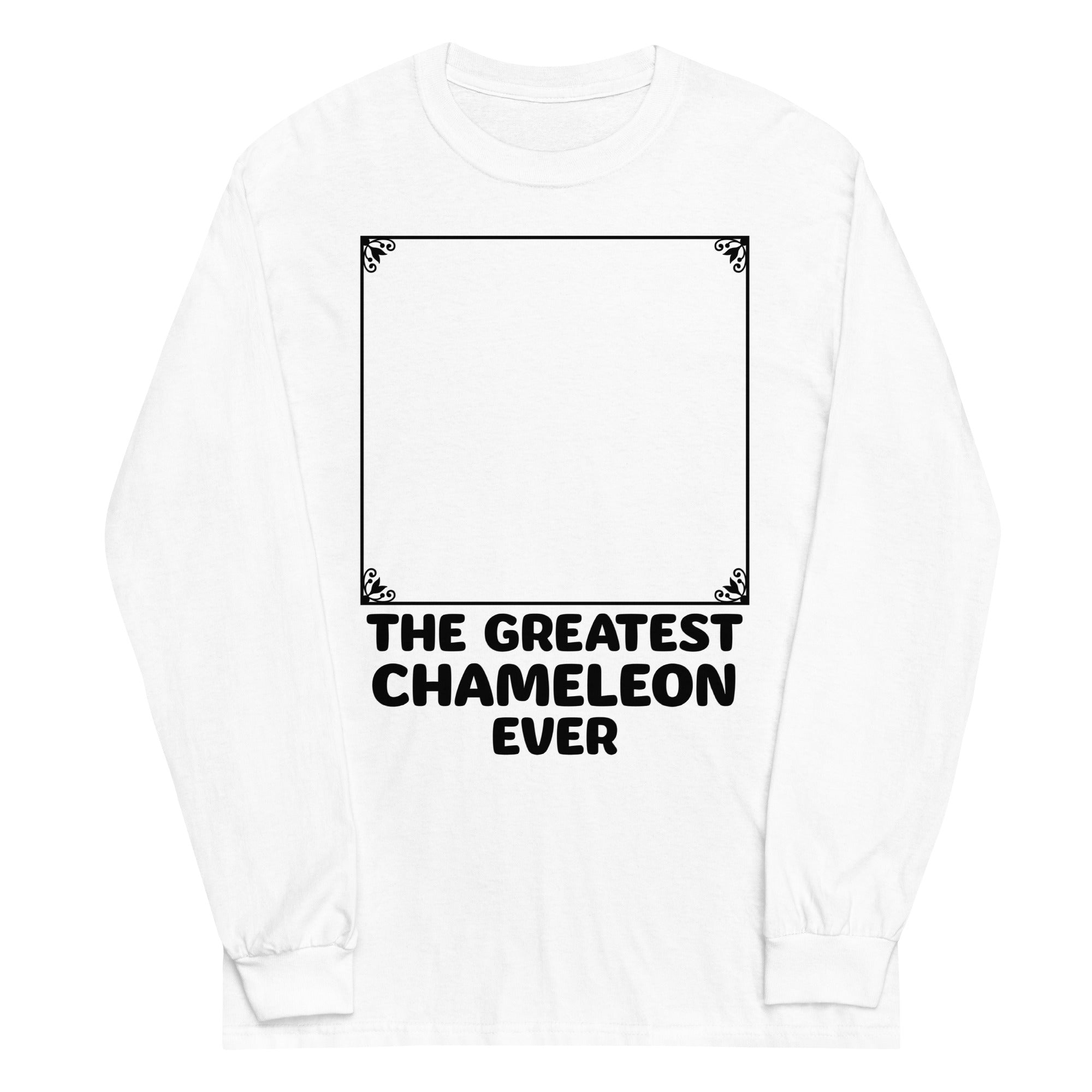 The Greatest Chameleon Ever Unisex Long Sleeve Tee Hoodie, Sweatshirt | PureTeeCo.com (Image 5)