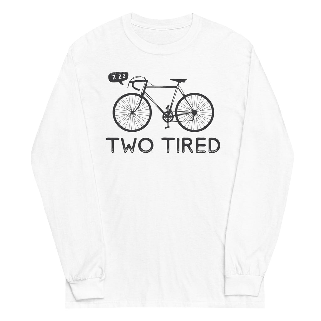 Two Tired Unisex Long Sleeve Tee Hoodie, Sweatshirt | PureTeeCo.com (Image 5)