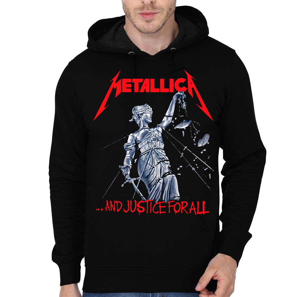 Metallica Justice For All Unisex Hooded Sweatshirt T-Shirts, Hoodie | PureTeeCo.com