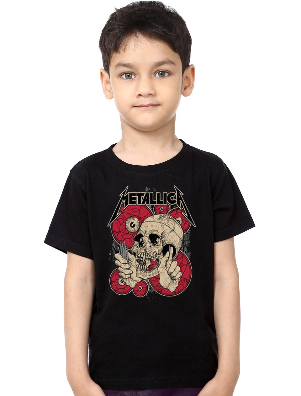 Metallica Half Sleeve Black T-Shirt Style002 Hoodie, Sweatshirt | PureTeeCo.com
