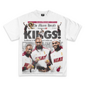 Miami Heat Big Three Champions Graphic T-Shirt Hoodie, Sweatshirt | PureTeeCo.com (Image 1)