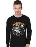 Mighty Emperor Black Full Sleeve T-Shirt Hoodie, Sweatshirt | PureTeeCo.com