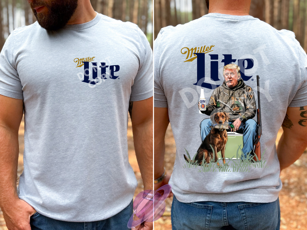 MLIGHT T POCKET PRINT DOUBLE SIDED TEE Hoodie, Sweatshirt | PureTeeCo.com (Image 1)
