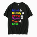 Mind And Reality And Power And Space And Time And Soul Text 0 Tshirts Sweater