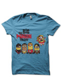 Big Bang Theory Light Blue Tee Hoodie, Sweatshirt | PureTeeCo.com