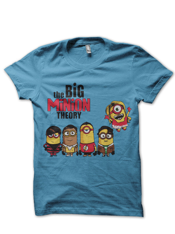 Big Bang Theory Light Blue Tee Hoodie, Sweatshirt | PureTeeCo.com