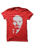 Lenin Minimalistic Red T-Shirt Hoodie, Sweatshirt | PureTeeCo.com