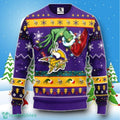 Minnesota Vikings Grinch Ugly Christmas Sweater Style Gift