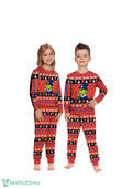 MLB Grinch Philadelphia Phillies MLB Custom Name Christmas Knitting Pattern Matching Family Pajamas Set