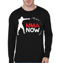 MMA Custom Black Full Sleeve Tee Hoodie, Sweatshirt | PureTeeCo.com