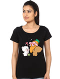 Milk And Mocha Girls Black T-Shirt Hoodie, Sweatshirt | PureTeeCo.com