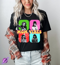 MOM VIBES TEE Hoodie, Sweatshirt | PureTeeCo.com (Image 1)