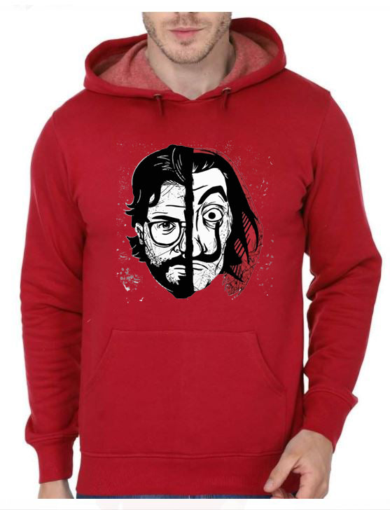 Money Heist Red Hoodie T-Shirts, Sweatshirt | PureTeeCo.com
