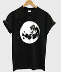 moon in space t-shirt Hoodie, Sweatshirt | PureTeeCo.com