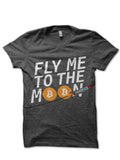 Fly me to the moon â€“ Bitcoin T-Shirt Hoodie, Sweatshirt | PureTeeCo.com