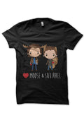 Love Supernatural Black T-Shirt Hoodie, Sweatshirt | PureTeeCo.com