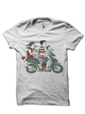 People of Bali â€“ Family Ride White T-Shirt Hoodie, Sweatshirt | PureTeeCo.com