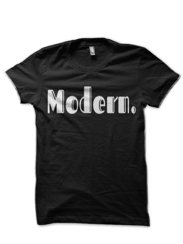 Modern | A shirt that says modern | Black T-Shirt Hoodie, Sweatshirt | PureTeeCo.com