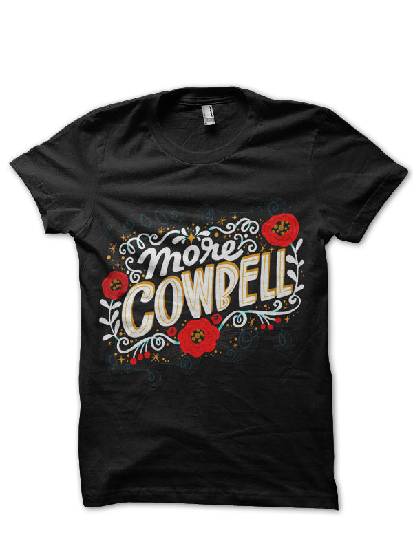 More Cowbell Black T-Shirt Style001 Hoodie, Sweatshirt | PureTeeCo.com