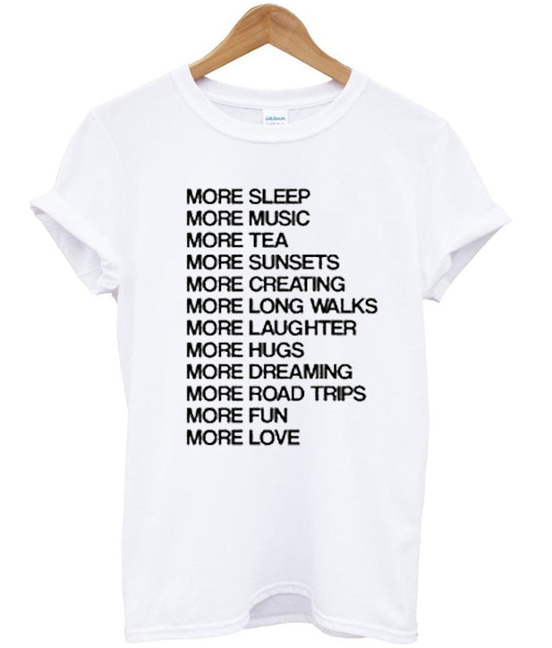 more sleep more music more tea t-shirt Hoodie, Sweatshirt | PureTeeCo.com