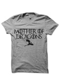 Mother Of Dragons Menâ€™s Grey Tee Hoodie, Sweatshirt | PureTeeCo.com