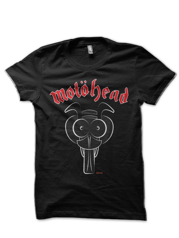 Motohead Black T-Shirt Hoodie, Sweatshirt | PureTeeCo.com