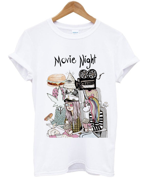 movie night t-shirt Hoodie, Sweatshirt | PureTeeCo.com