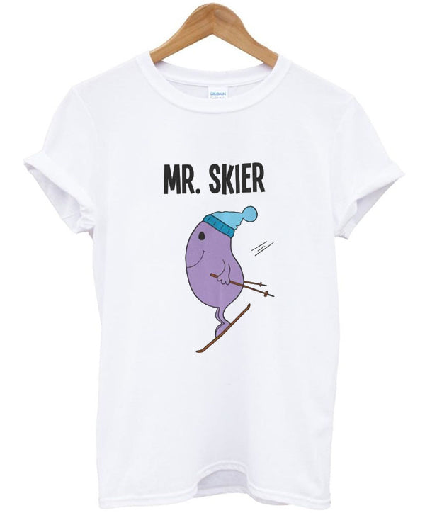 mr. skier t-shirt Hoodie, Sweatshirt | PureTeeCo.com