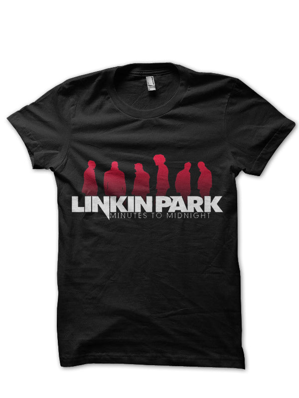 LP Minutes To Midnight Black T-Shirt Hoodie, Sweatshirt | PureTeeCo.com
