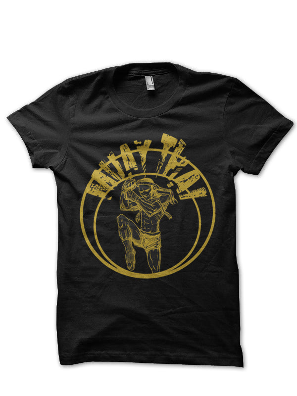 Muay Thai Black Tee Hoodie, Sweatshirt | PureTeeCo.com