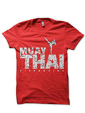 Muay Thai Red T-Shirt Hoodie, Sweatshirt | PureTeeCo.com