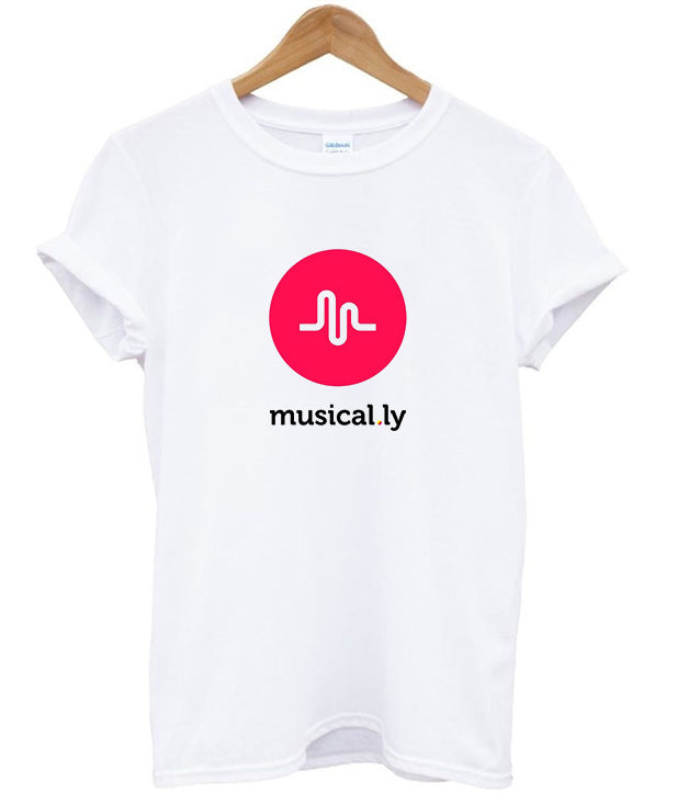 musically logo tshirt Hoodie, Sweatshirt | PureTeeCo.com