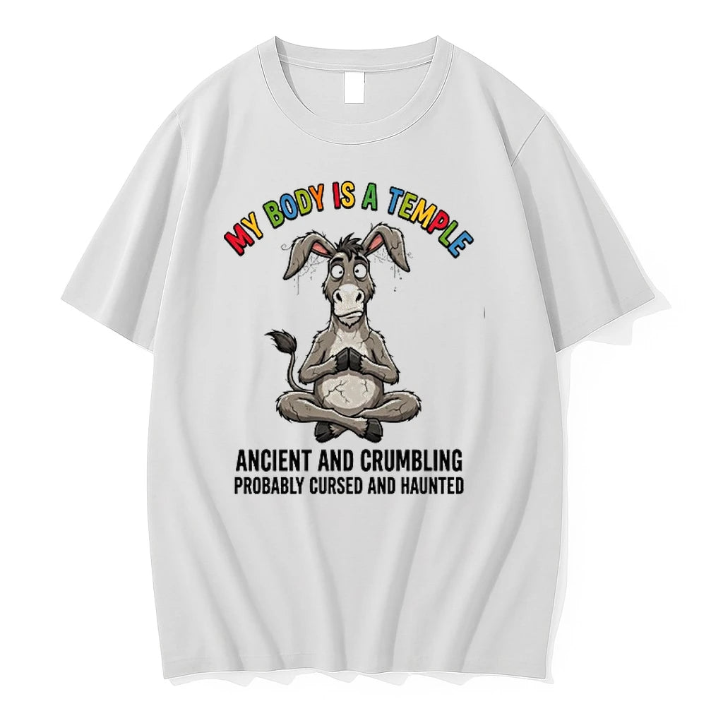My Body Is A Temple Ancient And Crumbling Probably Cursed And Haunted 0 Tshirts Sweater