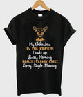 my chihuahua is the reason t-shirt Hoodie, Sweatshirt | PureTeeCo.com