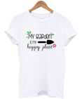 my garden is my happy place t-shirt Hoodie, Sweatshirt | PureTeeCo.com