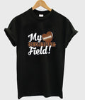 my heart is on that field t-shirt Hoodie, Sweatshirt | PureTeeCo.com